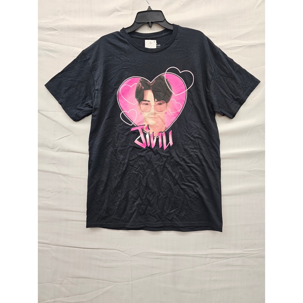 K-Pop Demon Hunters Jin-ju Graphic T-Shirt Mens Large Black NEKP017GSC New